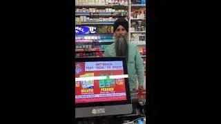 How to Process Credit Card Sale On NRS Plus POS Cash Register