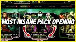 Mortal Kombat Mobile | Elite Netherrealm Elder God Pack Opening