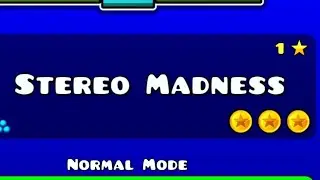 Geometry Dash Stereo Madness all secret coins