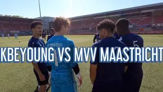 Kbeyoung Voetbal Academie vs MVV Maastricht Wedstrijd VLOG #3