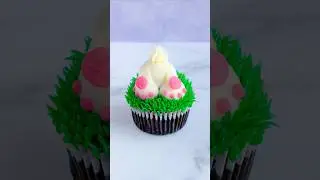 Easter Bunny Cupcake! #shorts #cupcake #easter #easterbunny