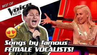 TOP 10 | The most ICONIC POP DIVA songs in The Voice Kids! 👸✨