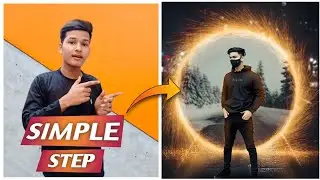Time travel photo editing background Chang in Picsart easy step 🔥