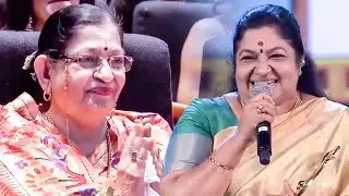 K. S. Chithra Expressing Her Love And Respect For Legendary Singer P. Susheela