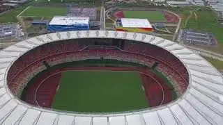 Latest Drone Images of the Japoma Stadium
