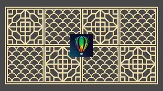 ❤ TUTORIAL: How to Make Jaali Designs In CorelDraw | Laser Cut | Creating Laser Cut File | Design