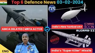 Bharat Defence News: AMCA Delayed, 114 MRFA Aircraft, BrahMos-II Hypersonic, Rudram-II Flight, FSS