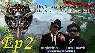 Baldur's Gate 3: The Bless Brothers' First Dungeon