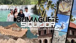 DUMAGUETE SIQUIJOR VLOG 🏞️ | Part 2 Pitogo, Balete, Lazi, Cambugahay Falls, Hapitanan, Paliton