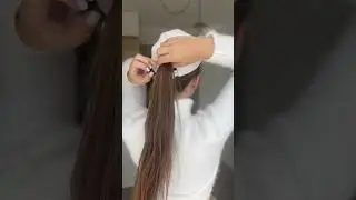 LifeHack Ponytail with a cap🤩