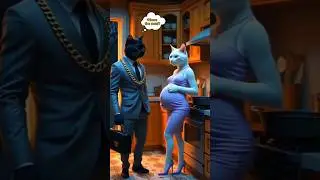 Almost Killed His Wife But Savior Appears#catstory #catai #kitten #vairal #shorts #shortvideo #aicat