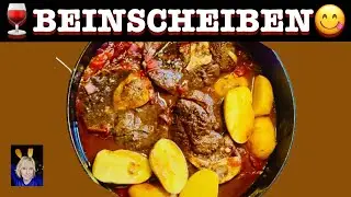 Beinscheiben geschmort in Rotweinso&szlig;e: Macht sich fast von allein!