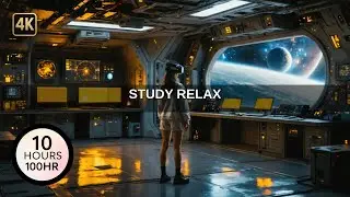 Crew Recreation Deck Ambient Study Music | 10 Hours Loop