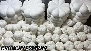 300 Gym Chalk Flower Pedals & Pin Cushions | Oddly Satisfying | ASMR | Sleep Aid