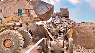 Amazing Quarry Primary Rock Crushing Machine Working || Setisfying Rock Crusher || Stone Crushing 