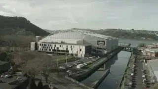4K Drone Filming at Forsyth Barr Stadium