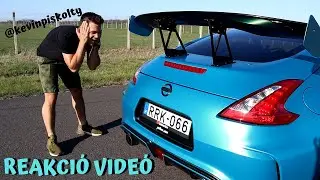 PISKOLTY KEVIN REAKCIÓJA AZ AUTÓMRA! *AZT A K**VA*
