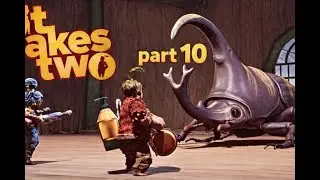 It Takes Two Gameplay Part 10 | Giant Beetle Boss Fight | PS5 Hindi