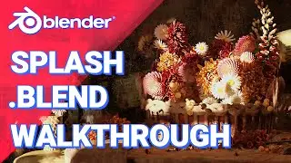 Blender 2.93 Splash Walk-through