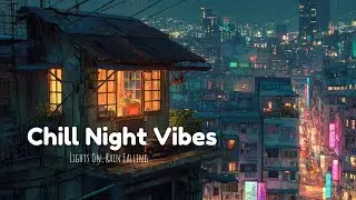 Lights On, Rain Falling | 1 Hour Rainy Lo-Fi for Study & Calm