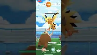 Pok&eacute;mon Go - Level 5 Raid - Zapdos
