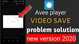avee player video save problem || HOW TO SAVE|Export VIDEO in Avee Player