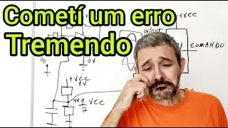 Cometi um erro tremendo