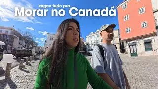 Como &eacute; morar no Canad&aacute;?  (visto, trabalho e adapta&ccedil;&atilde;o) | com Marcelo Woo pelas ruas de Lisboa