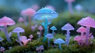 Nature&rsquo;s Enchanted Light Show | AI Fantasy Macro Forest#FantasyForest #MacroMagic #GlowingMushrooms