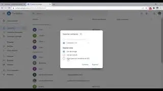 C&oacute;mo exportar contactos de Gmail