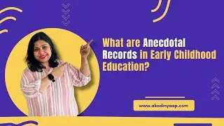 What are Anecdotal Records in Early Childhood Education? | Anecdotal Notes  | Observation tool