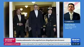 Justin Bassi - Interview with Ros Childs on ABC News - 26 August