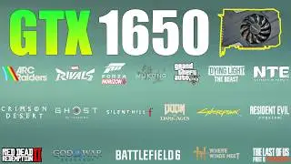 GTX 1650 – Can 4GB VRAM Still Survive in 2026? (40 Games Tested)
