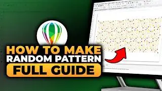 How To Make Random Pattern in Corel DRAW (𝟮𝟬𝟮𝟲) | 100% WORKS | NO Yapping, To The Point & EASY