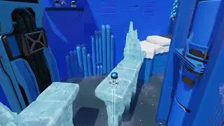 astro's playroom Frozen race challenge speedrun