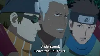 Omoi Leaves Hashirama Cell Mission to Konohamaru, Boruto Uses Talk No Jutsu on Haze Shinobi