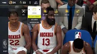 NBA 2K26 2nd Season Houston Rockets vs Toronto Rapptors Legend Tracy McGrady 20pts