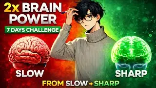 7 Din Mein Dimag 2x Tez | From Slow? 🧠 To Sharp Mind !🔥