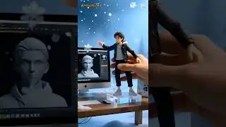Trending AI Figure Showcase | Aesthetic 3D Art l #shorts #AIShorts #3DFigure