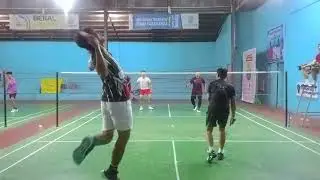 Set 1 Dion/Ikhsan vs Wendi/Gugum
