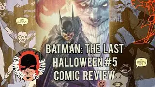 Batman: The Last Halloween #5 Review, The Bill Sienkiewicz Issue!