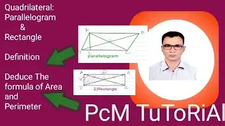 Parallelogram And Rectangle Definition//Perimeter And Area Formula