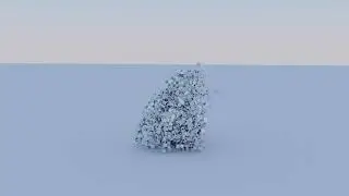 falling blocks simulation in blender