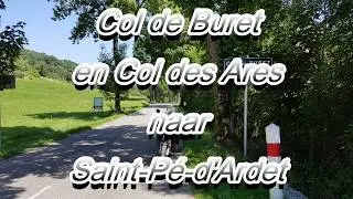 Col de Buret en Col des Ares naar Saint-P&eacute;-d'Ardet Honda Varadero XL 1000 2018