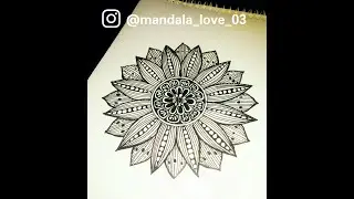 Mandala Art For Beginners || Step By Step || Quick And Easy Method ||