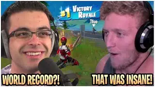 Nick Eh 30 & Tfue Teamed Up To DOMINATE The Entire Lobby Together!