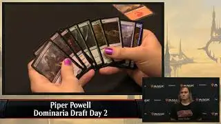 Magic the Gathering US Nationals 2018 Day 2 Draft Piper Powell