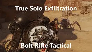 Space Marine 2: Bolt Rifle Tactical Build - True Solo Absolute Exfiltration
