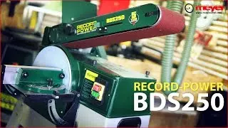 Record Power Band- Tellerschleifer BDS250 Vorstellung (Kombi Bandschleifer / Tellerschleifer)