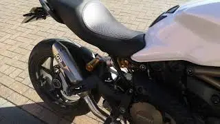 Ducati Monster 1200s with Awesome sounding GRMoto exhaust.